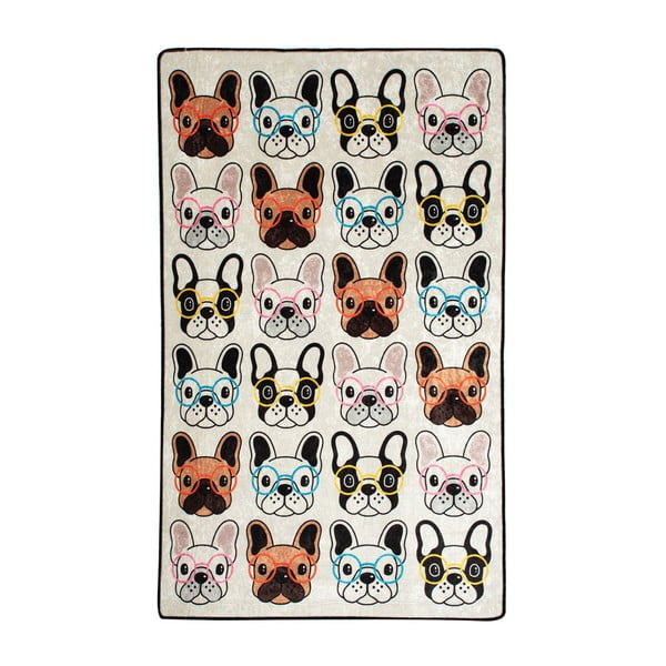 Dětský koberec Dogs, 100 x 160 cm