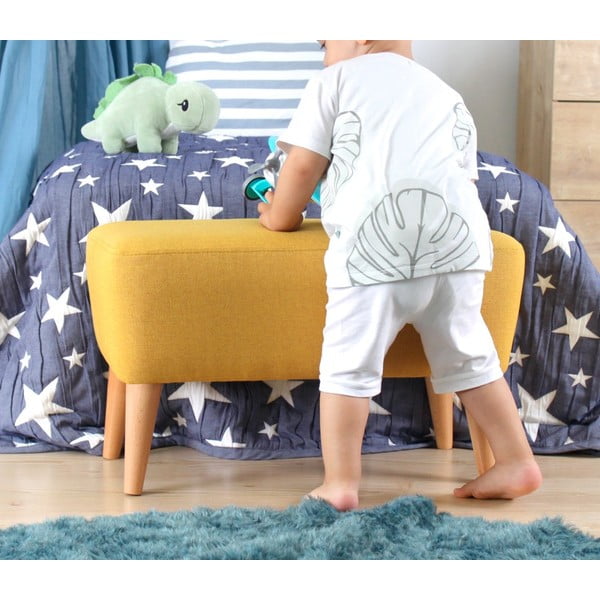 Žlutý dětský puf Moouv – Artie-image-3