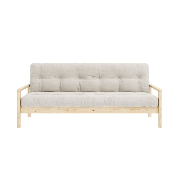 Bílá rozkládací pohovka 205 cm Knob – Karup Design