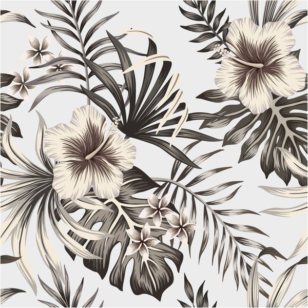 Dekorativní samolepka na zeď Ambiance Flowers, 60 x 60 cm-image-2