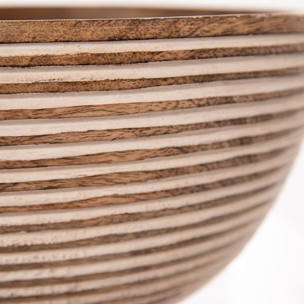 Dřevěná mísa v přírodní barvě ø 24 cm Mango – Orion-image-1