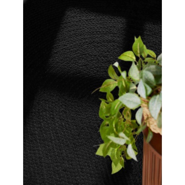 Černý oboustranný/ručně tkaný jutový koberec 160x230 cm Braided – Hanse Home-image-3