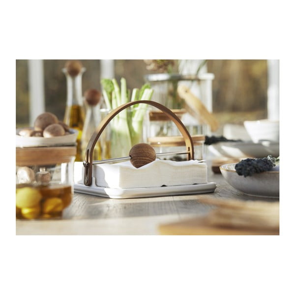 Stojánek na ubrousky z dubového dřeva Sagaform Nature-image-4