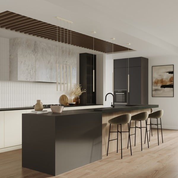 Krémové závěsné svítidlo Fideus – Sollux-image-2