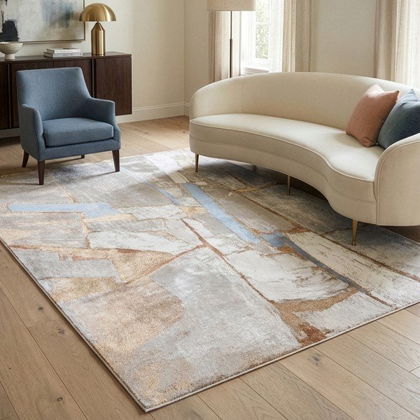 Béžový/krémový koberec 120x160 cm Miro – Asiatic Carpets-image-1