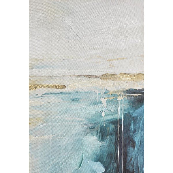 Tištěný/s ručně malovanými prvky obraz na plátně 60x60 cm Crown – Bizzotto-image-2