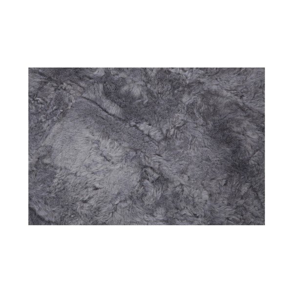 Šedý koberec z ovčí vlny Woooly Icelandic-image-1