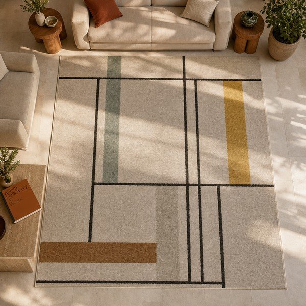 Béžový koberec Universal Domus, 120 x 170 cm-image-4