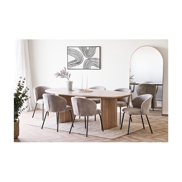 Světle modrá keramická váza (výška 22 cm) Mimi – House Nordic-image-3