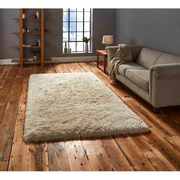 Krémový ručně tkaný koberec 60x120 cm Polar – Think Rugs-image-2