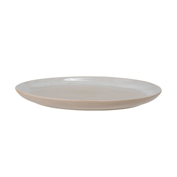 Béžový kameninový talíř Bloomingville Taupe, ø 27 cm-image-1