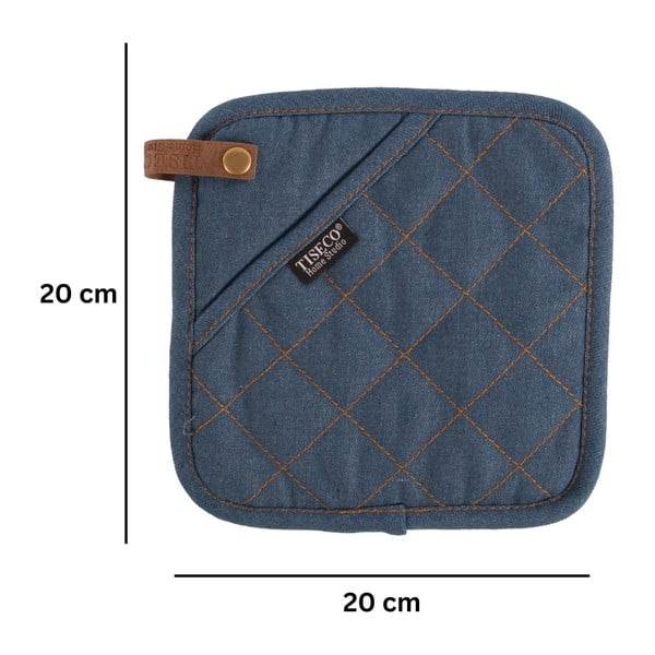 Chňapky v sadě 2 ks Indigo – Tiseco Home Studio-image-3