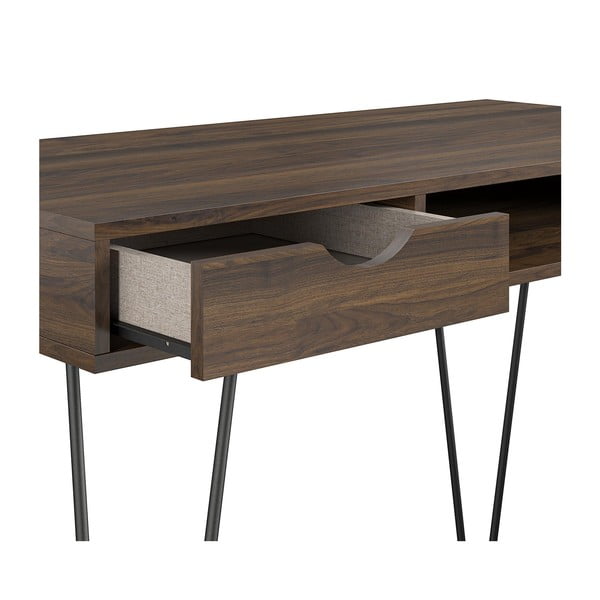 Pracovní stůl v dekoru ořechu 49x104 cm Concord – Novogratz-image-4