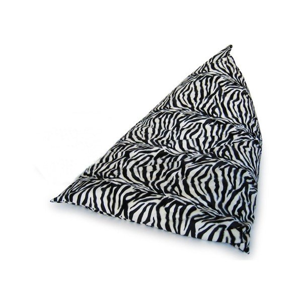 Sedací vak Pyramida (zebra)