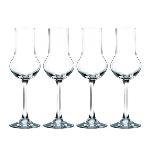 Sada 4 sklenic z křišťálového skla Nachtmann Vivendi Premium Stemmed Spirit Set, 109 ml