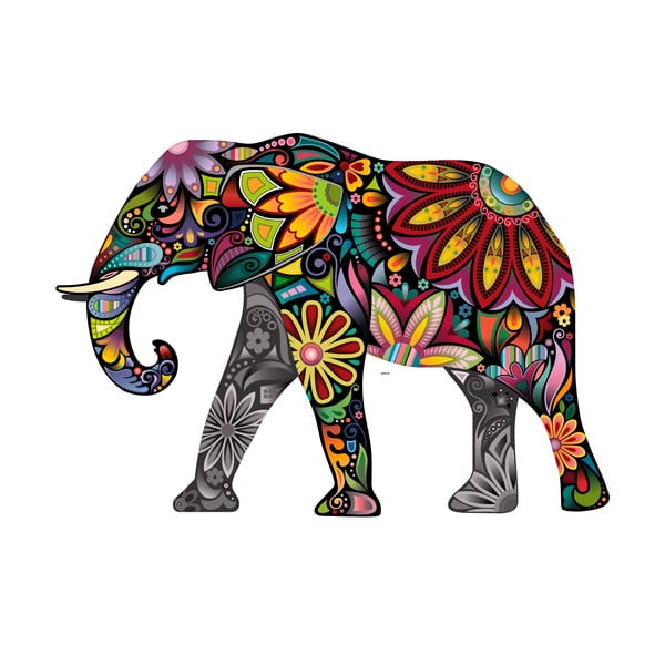Samolepka Ambiance India Elephant, 60 x 85 cm-image-2