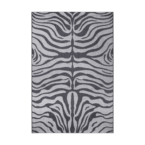 Šedý venkovní koberec Ragami Safari, 120 x 170 cm