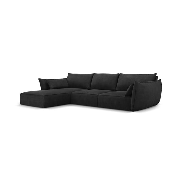Tmavě šedá rohová pohovka (levý roh) Vanda – Mazzini Sofas-image-2
