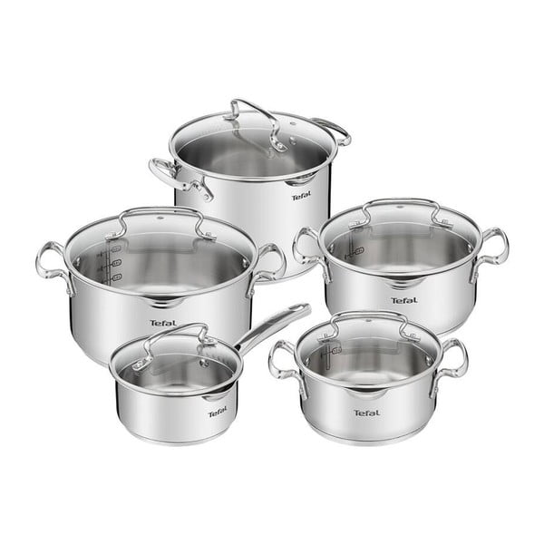 Nerezová sada nádobí 10 ks DUETTO+ G719SA55 – Tefal
