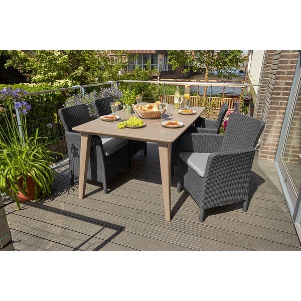 Antracitové plastové zahradní křeslo Trenton – Keter-image-2