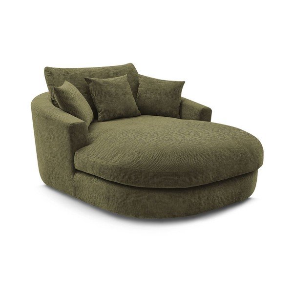 Zelené žinylkové křeslo Belem – Bobochic Paris