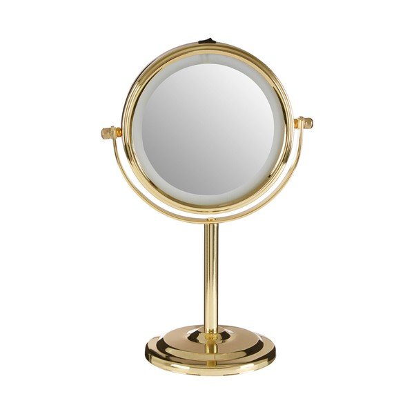 Kosmetické zrcadlo s osvětlením/zvětšovací (zvětšení 2x) ø 15 cm Cassini – Premier Housewares-image-4