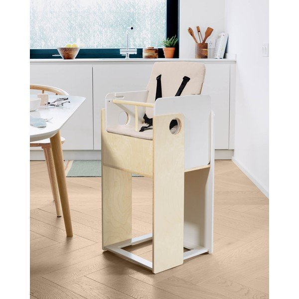 Béžová vložka do jídelní židličky Nuun – Kave Home-image-1