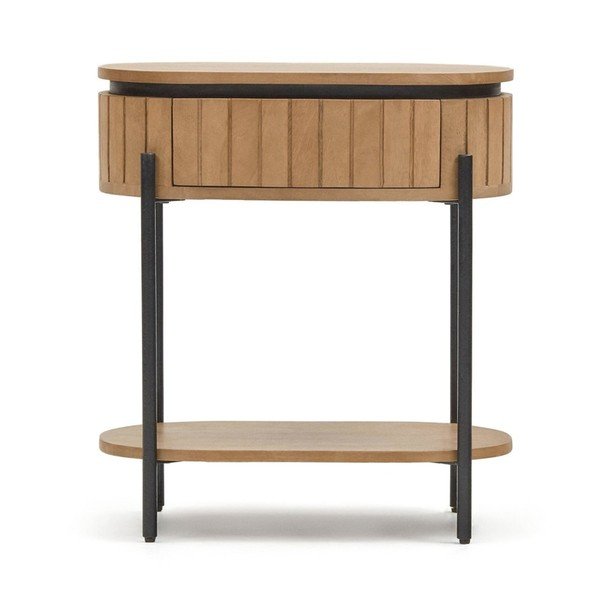 Noční stolek z mangového dřeva Licia - Kave Home