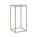Odkládací stolek s konstrukcí ve zlaté barvě CustomForm Tensio