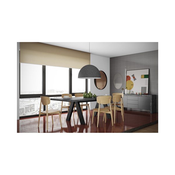 Šedý rozkládací jídelní stůl TemaHome Apex-image-4