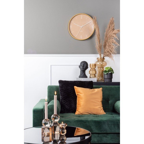 Béžovožlutý skleněný svícen Crystal Art - PT LIVING-image-1