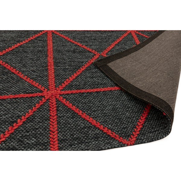 Černo-červený koberec Asiatic Carpets Prism, 160 x 230 cm-image-1