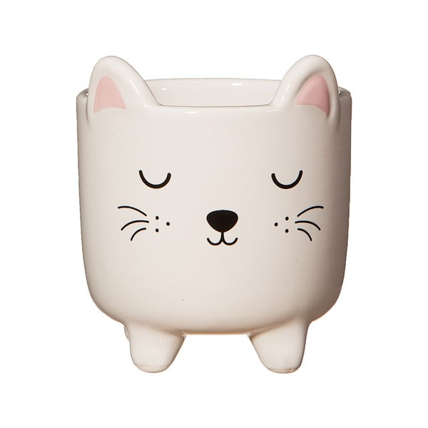 Kamenný květináč ø 7,5 cm Cat – Sass & Belle