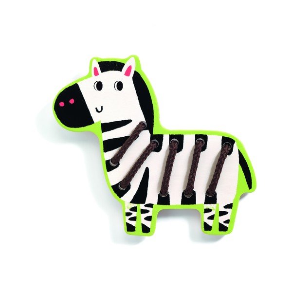 Dětská dřevěná prošívací zvířátka z jungle Djeco-image-3