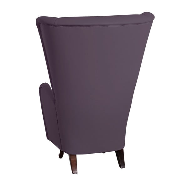 Fialové křeslo ušák Max Winzer Agnetha-image-3