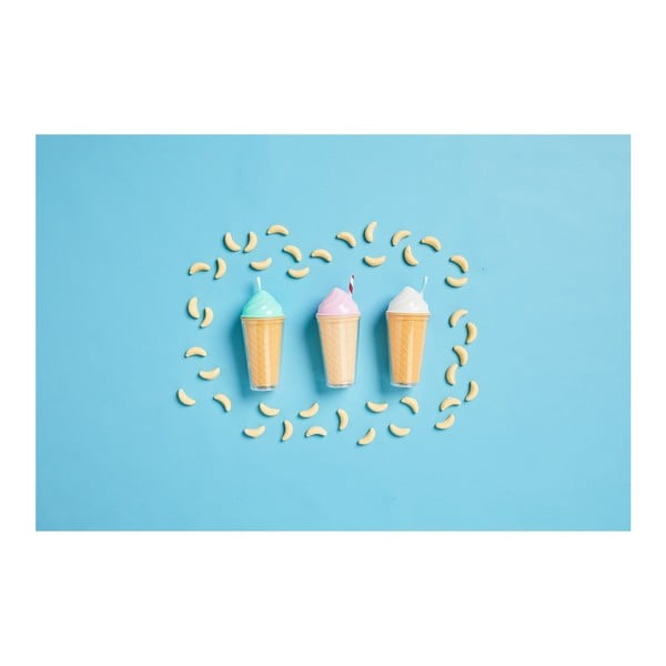 Růžový dvoustěnný kelímek Sunnylife Ice Cream, 470 ml-image-2