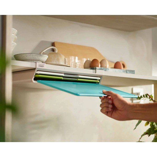 Prkénka v sadě 3 ks se stojánkem 23x31,5 cm Folio Slim – Joseph Joseph-image-1