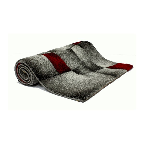 Červeno-šedý koberec Universal Malmo, 140 x 200 cm-image-2