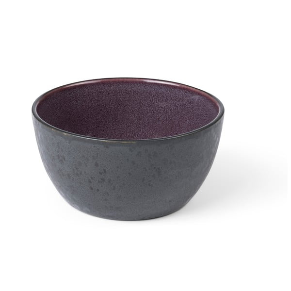 Černá/fialová servírovací miska z kameniny Gastro Black/Purple – Bitz-image-2