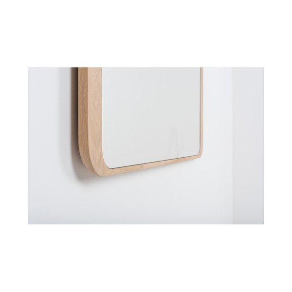 Nástěnné zrcadlo z dubového dřeva Gazzda Ena-image-4