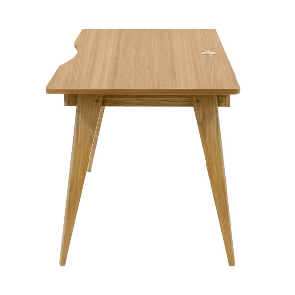 Pracovní stůl v dekoru dubu 70x140 cm Nice – Woodman-image-4