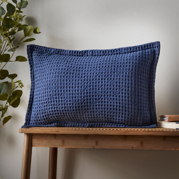 Bavlněný dekorační polštář 30x50 cm Jaipur Chunky Waffle – Pineapple Elephant-image-1