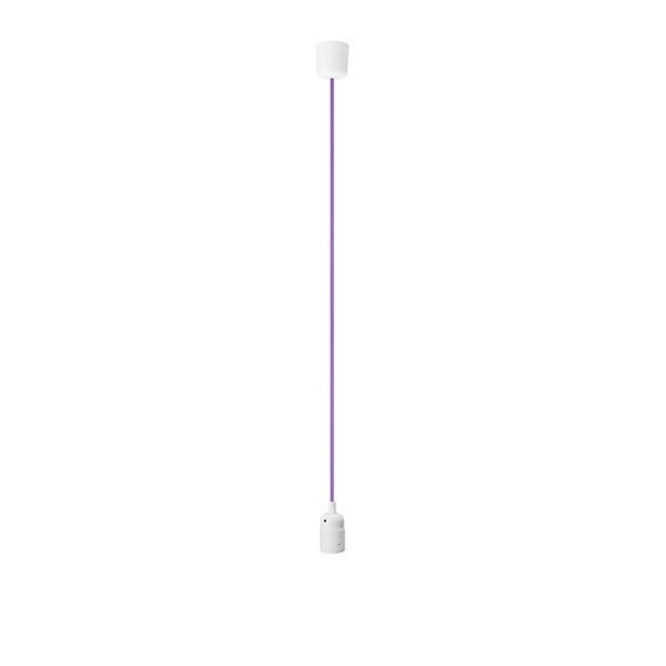 Stropní závěsné svítidlo s fialovým kabelem Sotto Luce Elemenrary