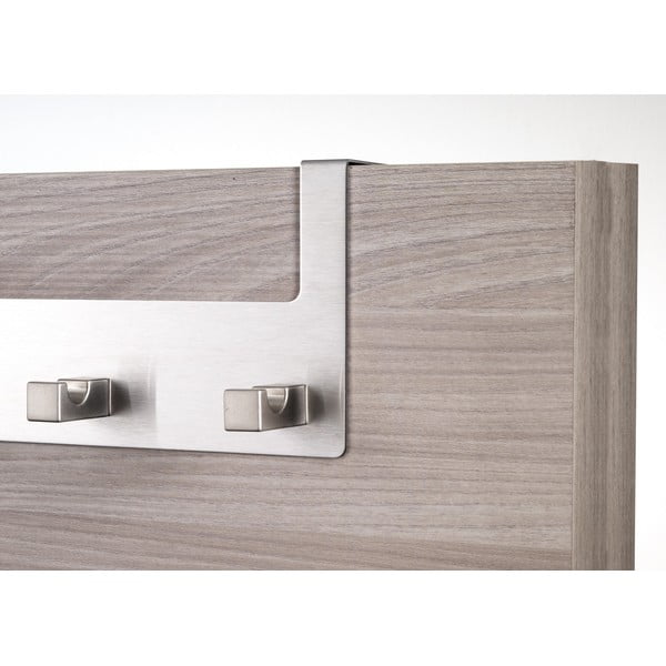 Kovový věšák na dveře ve stříbrné barvě 32 cm Yale – Tomasucci-image-4