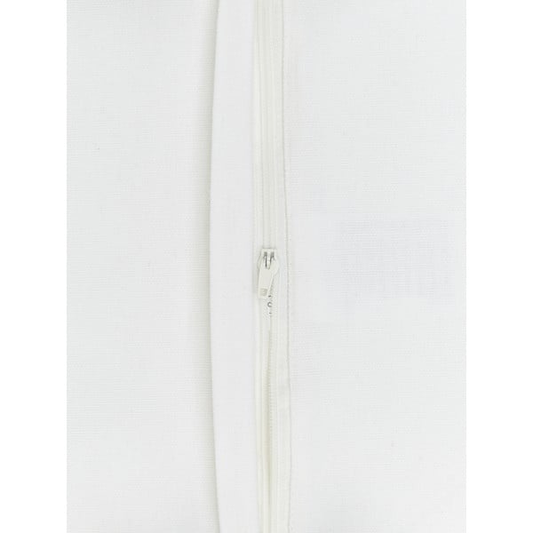 Bílý bavlněný dekorativní povlak na polštář Westwing Collection Shylo, 40 x 40 cm-image-2