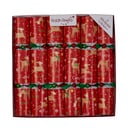 Vánoční crackery v sadě 6 ks Rudolph & Friends – Robin Reed