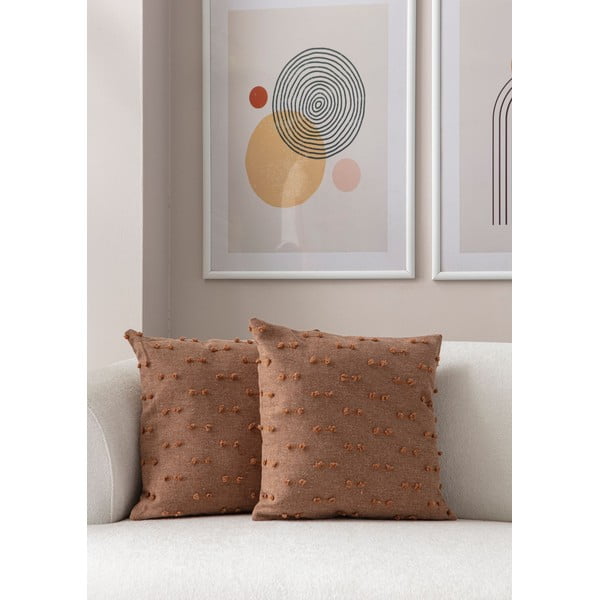 Povlaky na polštáře v sadě 2 ks 43x43 cm Tuffet – Mioli Decor-image-3