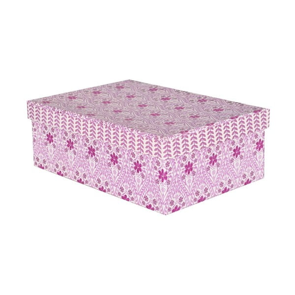 Krabice Pudelka 32x24 cm, fialová