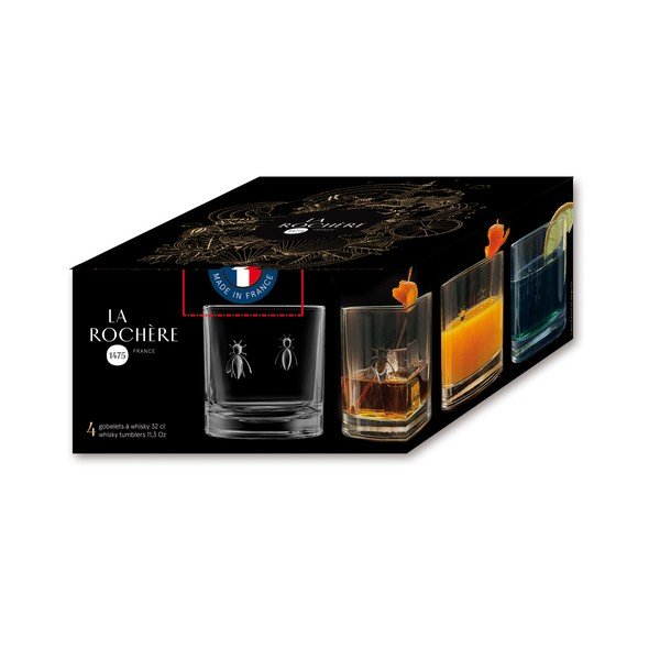 Sklenice na whiskey 320 ml Abeille – La Rochére-image-3