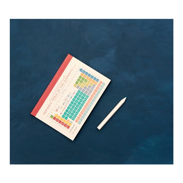 Zápisník formát A6 Periodic Table – Rex London-image-3